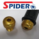 Spider SP77 Ducati Panigalespare handlebar weights Gold