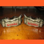 Brembo CNC calipers 108mm used but in good condition