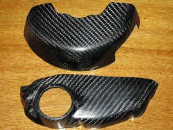 Carbon set clutch en genarator protection for Ducati 1198, 1098