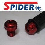 Spider SP77 Ducati Panigalespare handlebar weights Red