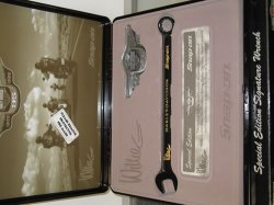 Snap-on Harley Davidson 95th Annaversery Signature wrench Limite