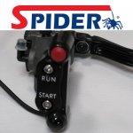 Spider SP74A Ducati Panigale switch gear magnesium