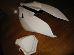 Ducati Panigale Race tail complete 3 pieces white
