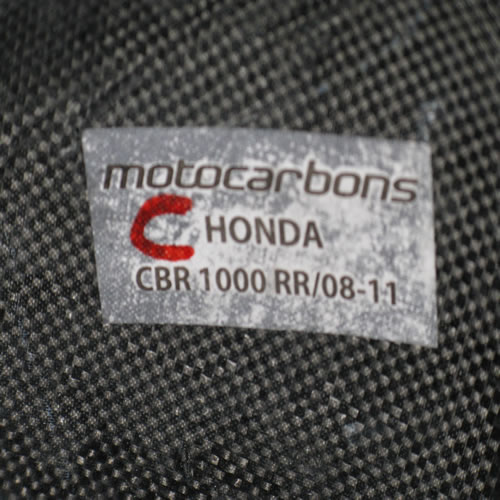 Original Honda Castrol Ten Kate WSBK bodywork carbon kevlar - Klik op de afbeelding om het venster te sluiten