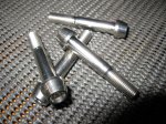 Ducati Panigale remklauwboutenset Titanium set v 4