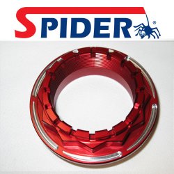 Spider SP40/A Ducati 1098-1198-1199 achterwielmoer rood