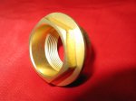 Ducati Panigale 1199/899 Voorwielmoer Kleur Goud