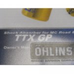 Ohlins TTX GP DU339 achterveer Ducati 899