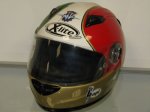 Helm nolan X-lite Agostini uitv. Gesigneerd door 15 voudig werel