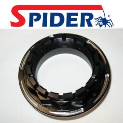 Spider SP40/A Ducati 1098-1198-1199 achterwielmoer zwart