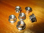 Ducati Panigale 1199 achtertandwiel rvs set (6st)