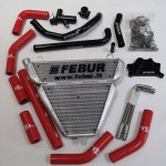 Febur komplete olie en watercooler set voor Panigale race en weg