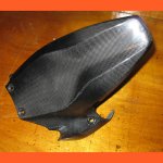 Panigale achterspatbord CARBON Glans