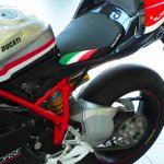 Complete seat with Ducati original bottom and fixing system "Tri