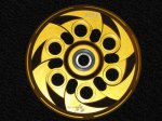 Clutchcover pressure plate gold ventilated